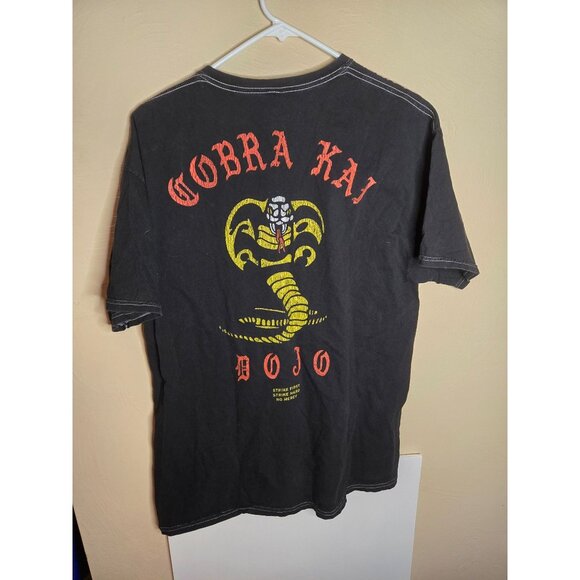 Cobra Kai Double Sided Graphic Print Tshirt Sz XL - Picture 3 of 4